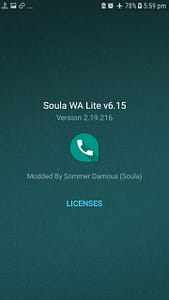 whatsapp lite v6.15