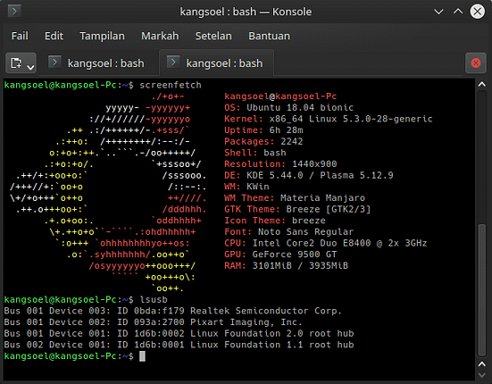 cara install usb wifi di ubuntu