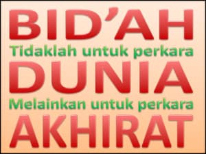pengertian bid'ah