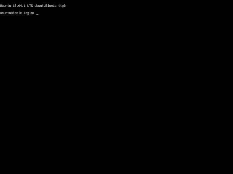 ubuntu terminal login