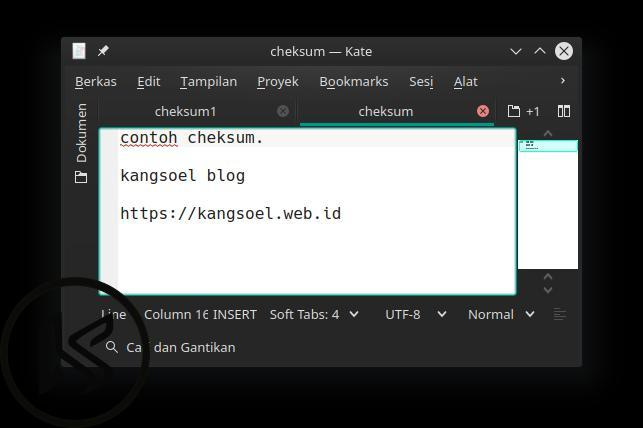 Pengertian checksum, Kegunaan checksum dan 2 Cara Menggunakan Cheksum di Linux 1