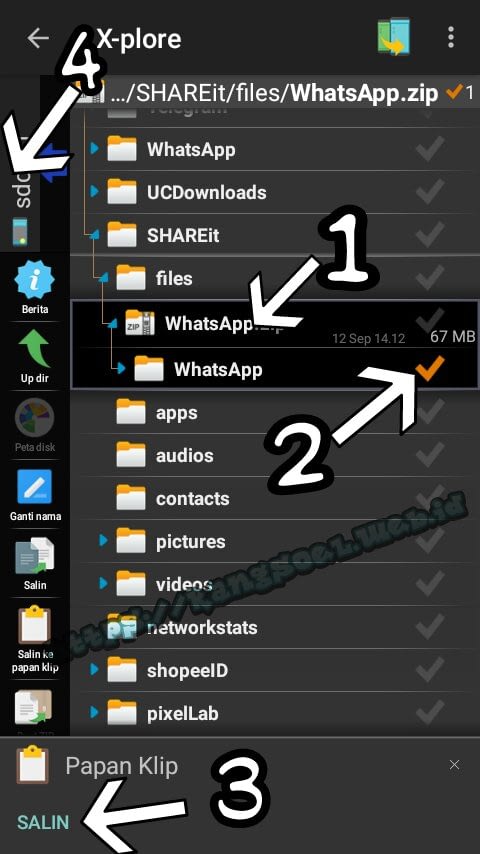 Whatsapp Cara Memindah Whatsapp