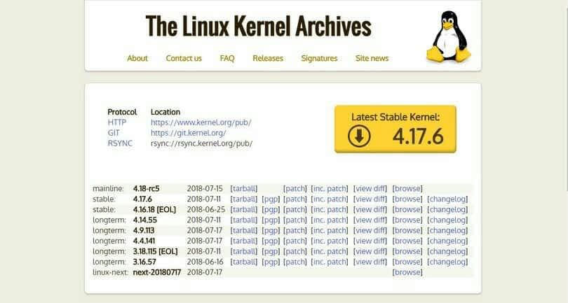 The Linux Kernel archives Kernel Linux Dan fungsinya