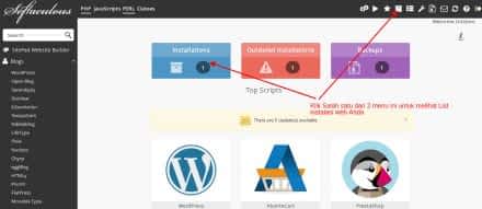 backup dan restore wordpress dengan softaculous Cara backup dan restore wordpress dengan softaculous