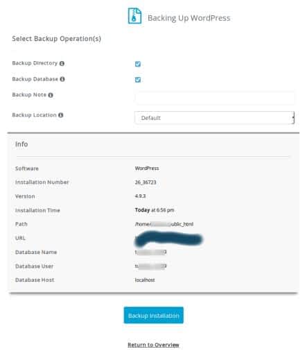 backup dan restore wordpress dengan softaculous Cara backup dan restore wordpress dengan softaculous