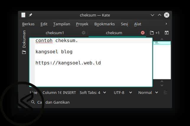 Pengertian checksum, Kegunaan checksum dan 2 Cara Menggunakan Cheksum di Linux 1